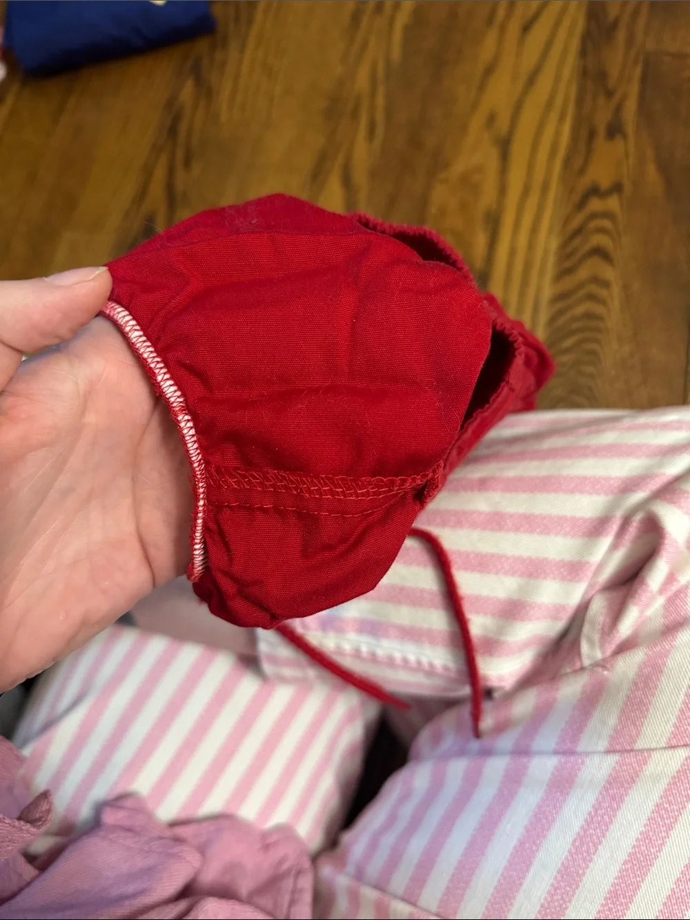 OshKosh Red Skort Bloomers 3-6M Patriotic Cotton Baby Girl Skirt Shorts